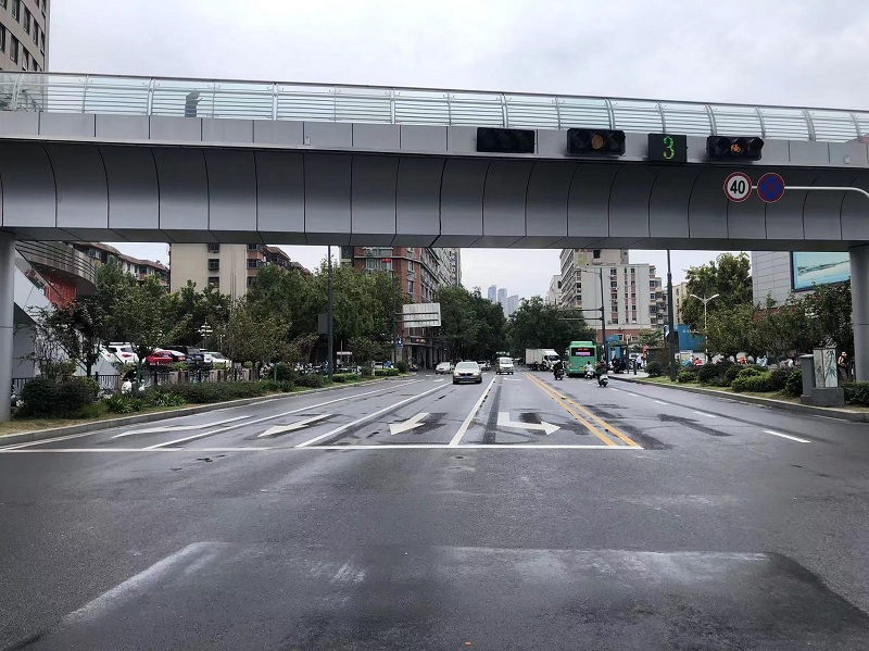  郑州市商城路双向通行改造完成